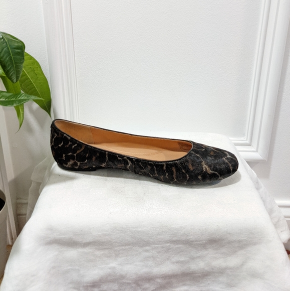 Leather cheatah print flats by Kenneth Cole - Picture 4 of 14